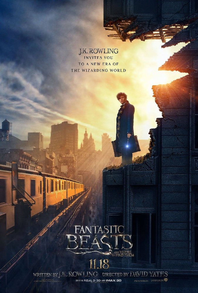 پوستر فیلم «جانوران شگفت انگیز و زیستگاه آن ها»(Fantastic Beasts and Where to Find Them)